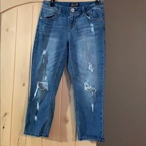 Crop jeans